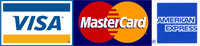 Visa / Mastercard / Amex